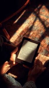 kindle_lendo_um_livro_e_respondendo_perguntas-169x300 Estilo de Vida & Bem-Estar
