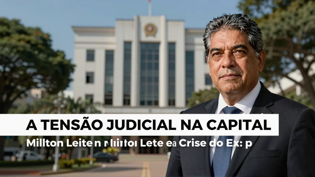 A Tenso Judicial na Capital Milton Leite e a Crise do Ex presidente Cmara So
