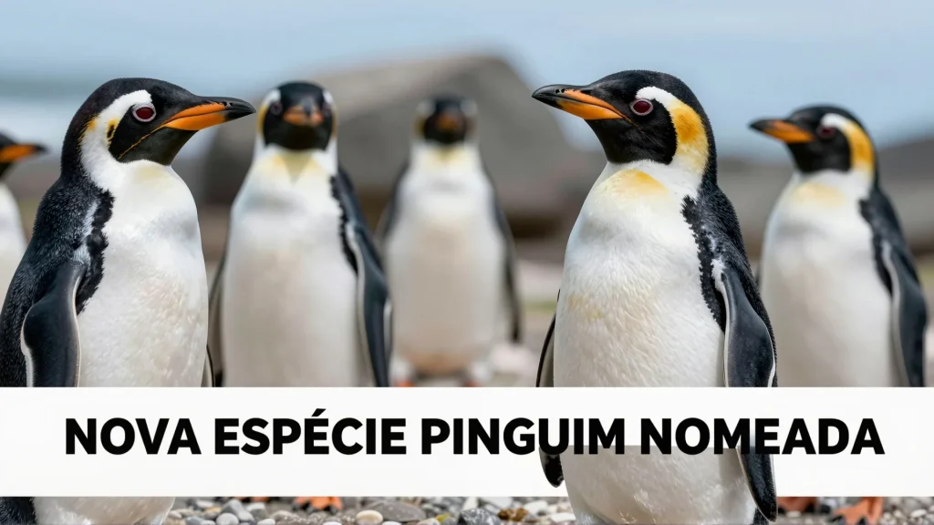Nova espcie pinguim nomeada cientistas revelam descoberta centenria nas Ilhas do