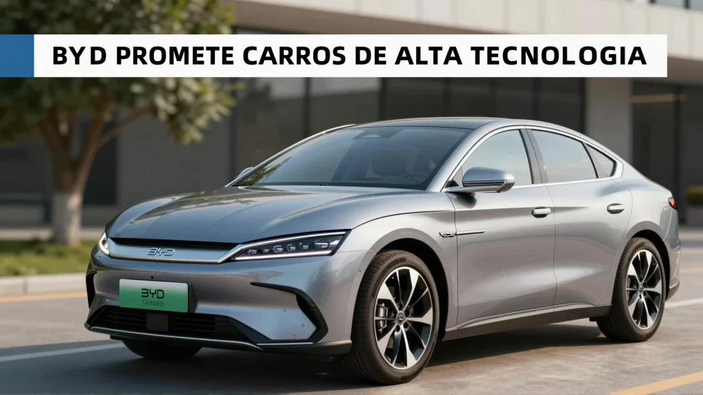 BYD promete carros de alta tecnologia para o mercado global a revoluo da bateria