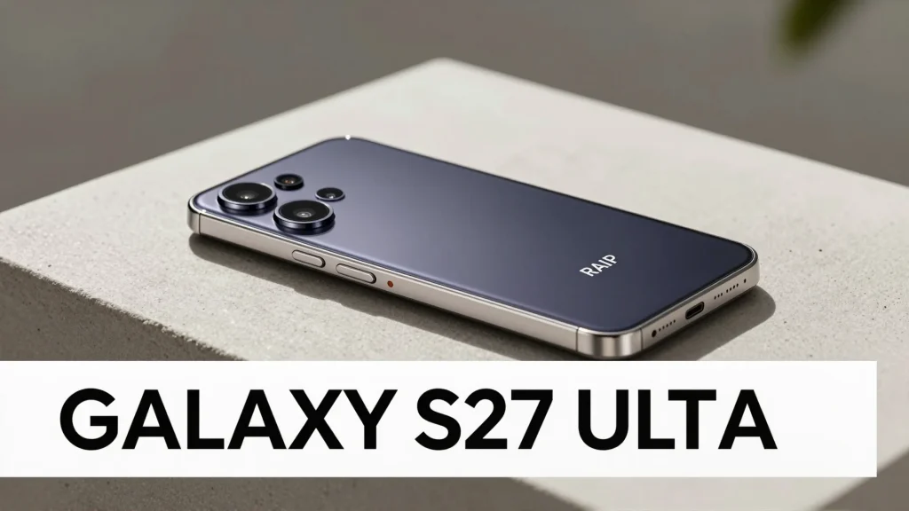 Galaxy S27 Ultra vazamento revela preo assustador e RAM LPDDR6 com novo Snapdrag