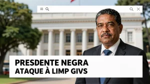 Presidente nega ataque  imprensa livre e diz que combate fake news no governo fe