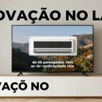 Inovação no lar: TV de 65 polegadas tem ar-condicionado integrado e revoluciona o mercado