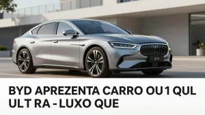 BYD apresenta carro ultraluxo que desafia RollsRoyce e o mercado automobilstico