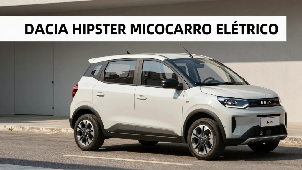 Dacia Hipster Microcarro Eltrico Nova Fronteira no Segmento Compacto Global