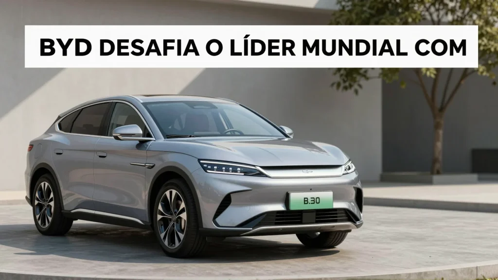 BYD Desafia o Lder Mundial com Novo Sed Eltrico de 1200 CV