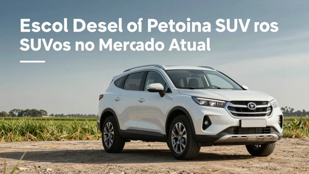 Diesel ou Petrolina A Escolha dos SUVs no Mercado Atual