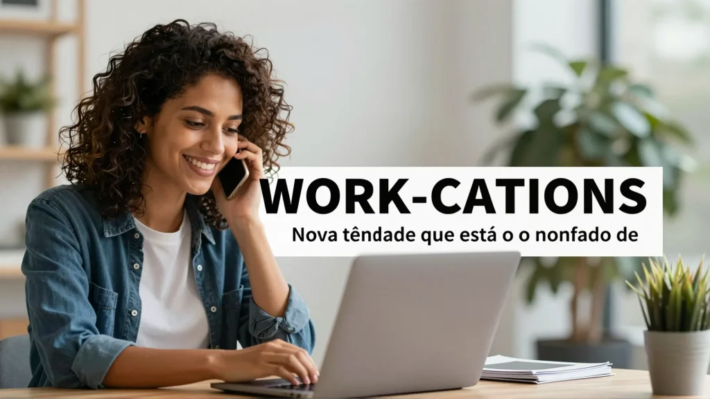 Workcations a nova tendncia que est mudando o mercado de trabalho