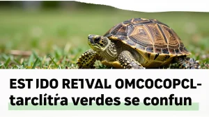 Estudo revela como bactrias das tartarugasverdes se confundem com microplsticos