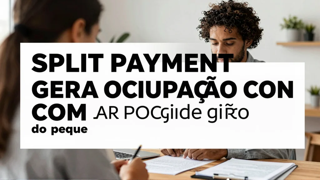 Split payment gera preocupao com capital de giro dos pequenos negcios brasileiro