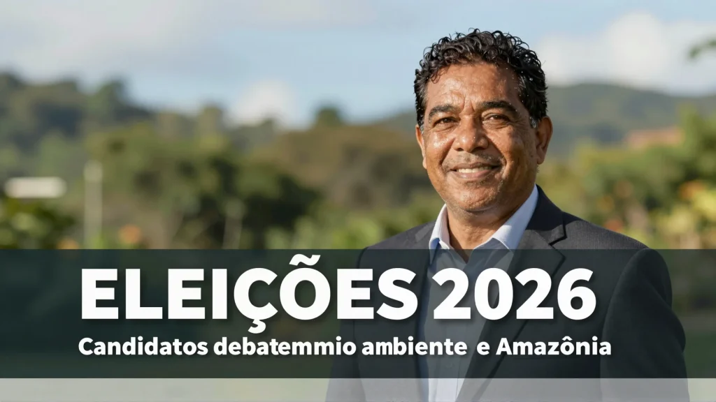 Eleies 2026 candidatos debatem meio ambiente e Amaznia no cenrio eleitoral