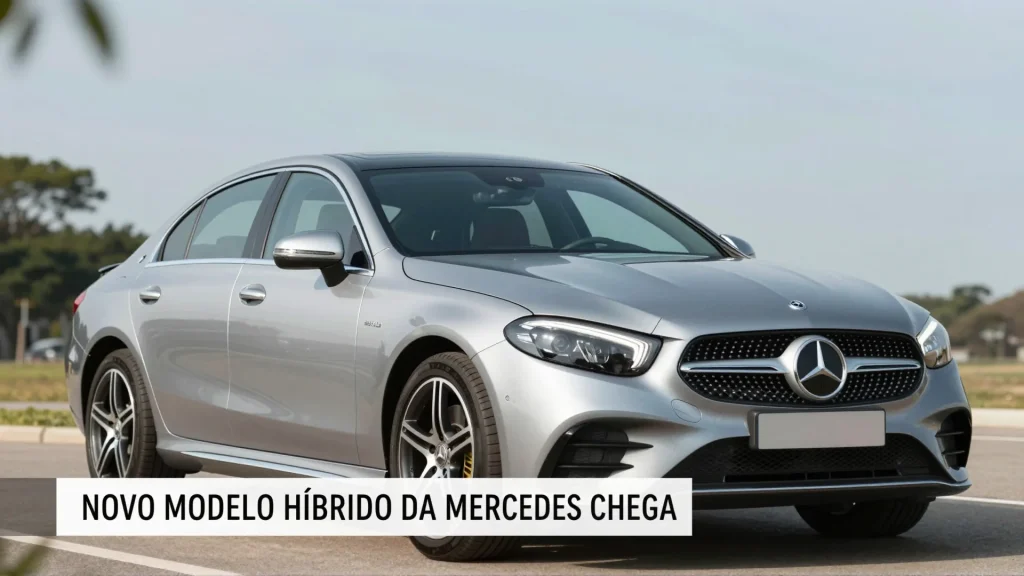Novo Modelo Hbrido da Mercedes Chega ao Brasil