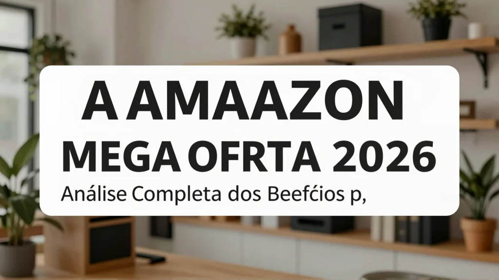 A Amazon Mega Oferta 2026 Anlise Completa dos Benefcios para Prime