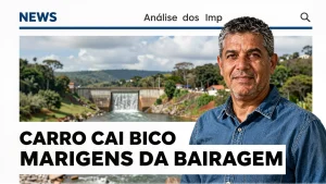 Carro cai bico margens da Barragem do Cear Anlise dos Impactos Ambientais