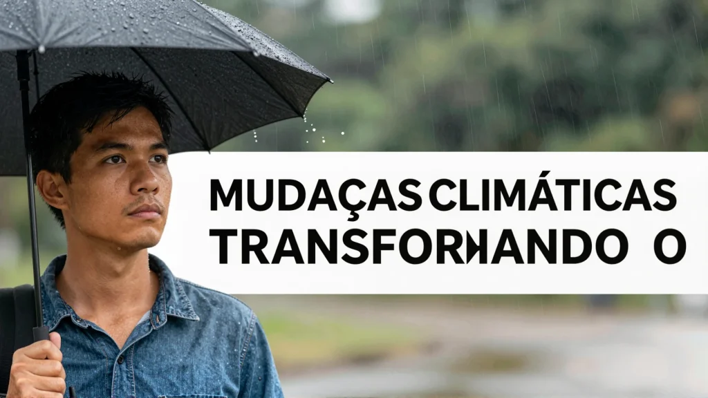 Mudanas climticas transformando o cheiro da chuva por que a tempestade no mais c
