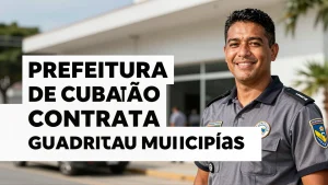 Prefeitura de Cubato contrata Guardas Municipais com salrio superior a R 6 mil