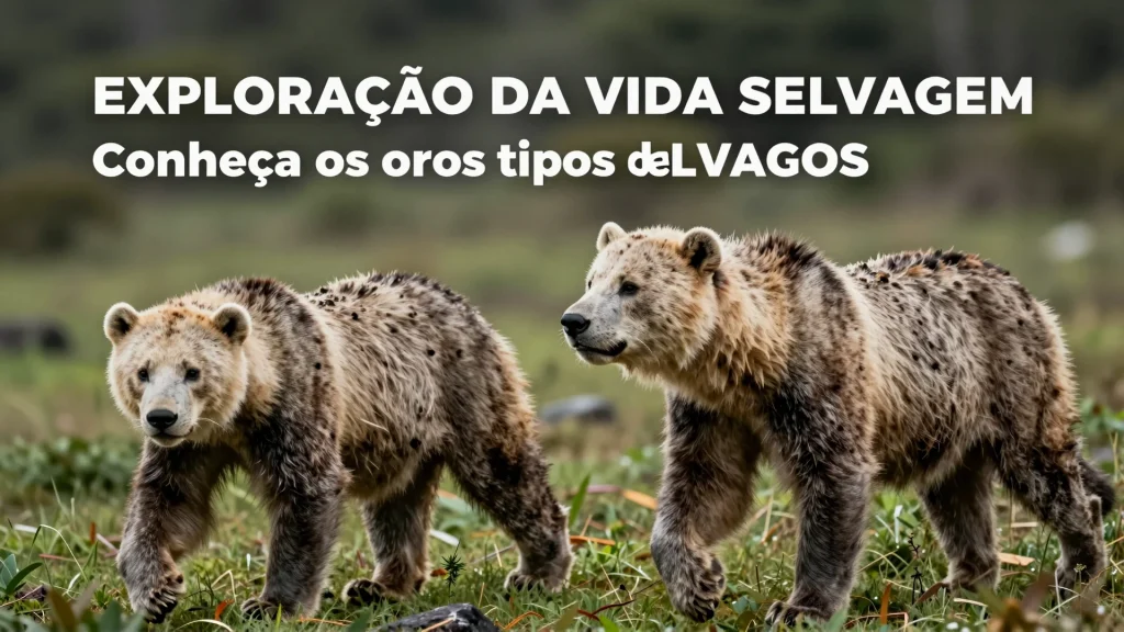 Explorao da vida selvagem conhea os oito tipos de ursos e as caractersticas dos